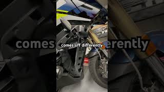 2024 and 2025 BMW s1000xr side fairing removal (blinker connector) #bmwmotorrad