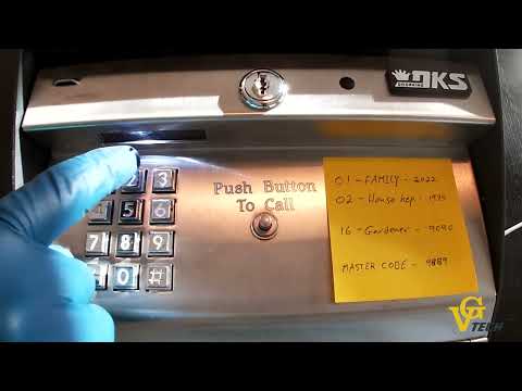 Door King Intercom / Keypad (DKS 1812 Classic) Programing