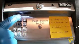 Celebrity Door King Intercom / Keypad (DKS 1812 Classic) Programing Wealth