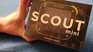 Розпакування - Акустична система Pixus Scout Mini Lime з Rozetka - Огляд і тест звуку | Unboxing
