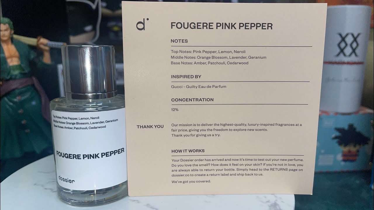 Fougere Pink Pepper by Dossier review