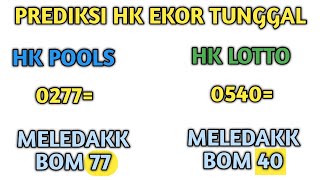PREDIKSI HK LOTTO DAN HK POOLS MALAM INI 26 Juni 2025