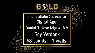 GOLD Open Line Intermediate - Dance 3: Showdance Digital Age - Demo with music