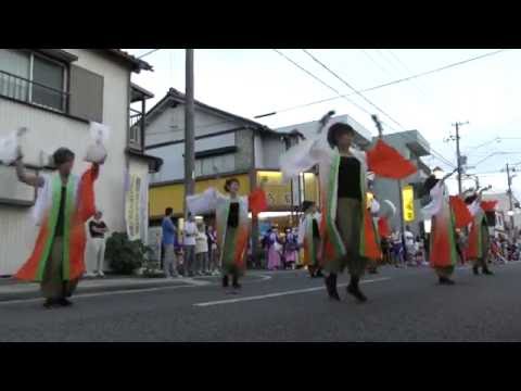 「 響艷 」ろっけん通りおどりん祭 2016 旭会場