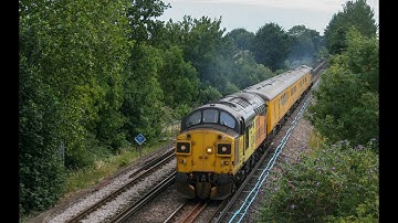 Colas Railfreight Class 37s Thrash Around West Sussex