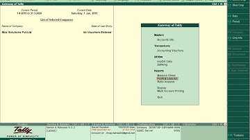 3.1 Recording day to day Entries in Tally Introduction | Tally ERP 9 Full Tutorial in English