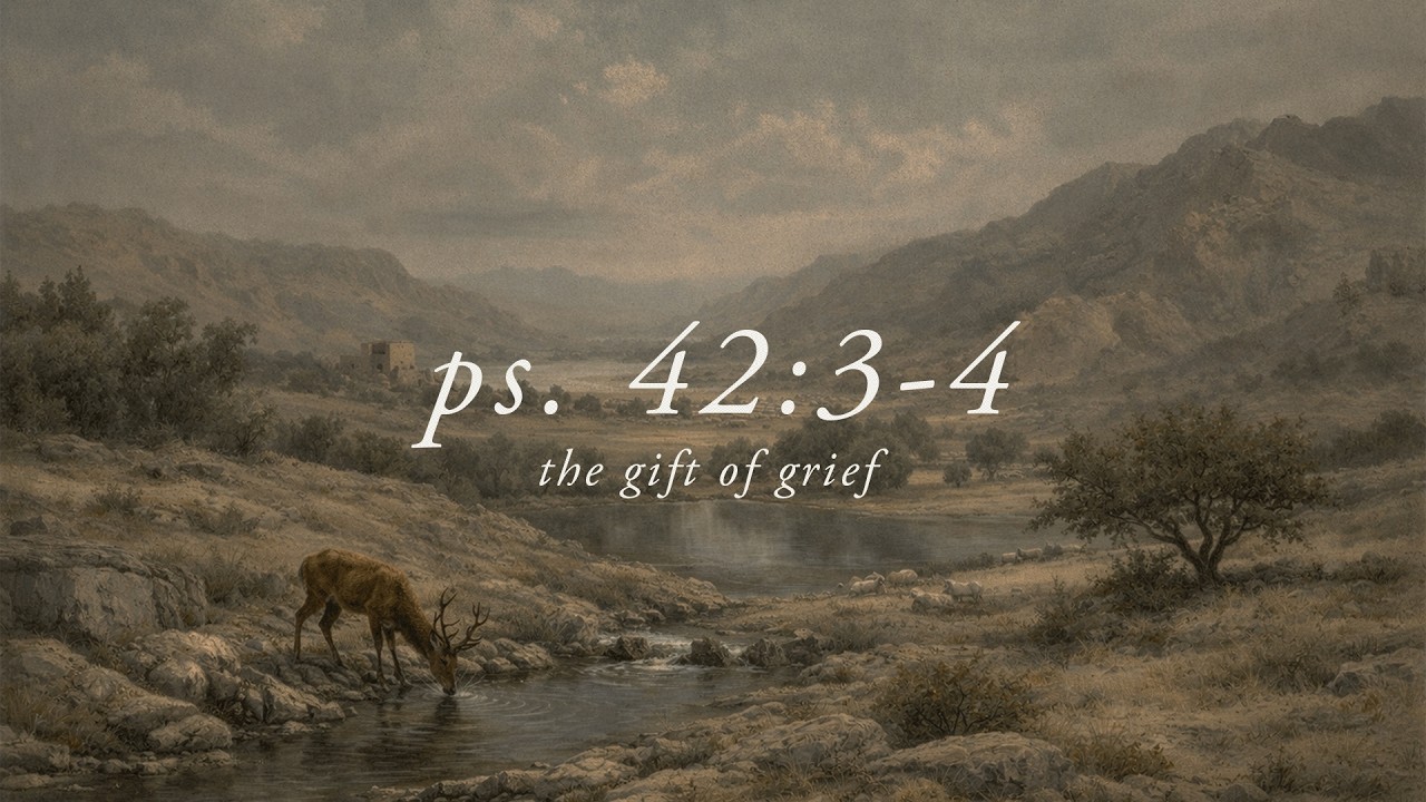 Psalm 42:3-4 | Grief is a Gift
