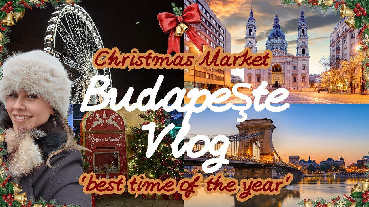 Budapeşte Vlog / Dünyadaki En ilginç Mc Donald's / Metroda Tatsız Ceza/ Christmas Market🎄🎅🏻