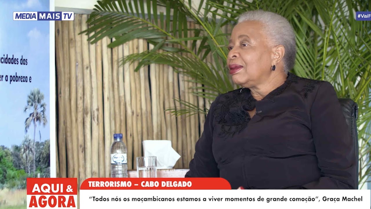 AQUI E AGORA | Graça Machel: TERRORISMO - Cabo Delgado (06-04-21)