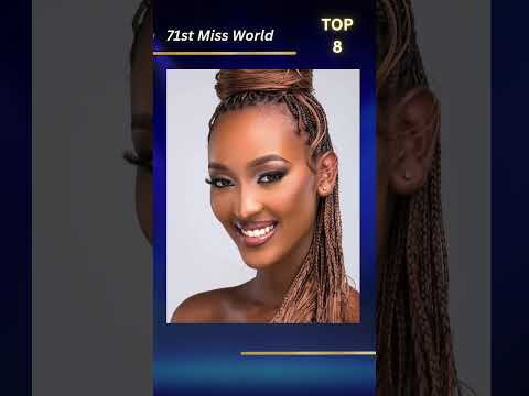 Miss World 2024 Pageant - Top 8 Finalists #missworld #top8 #finalists