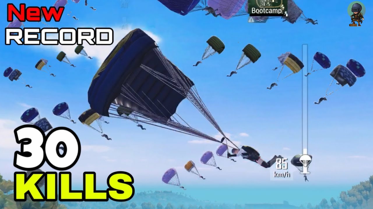 New record 😱 30 kills Solo vs Squad Pubg mobile - YouTube