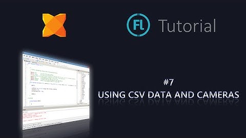 OpenFL Tutorial - Using CSV Data and Starting work on Cameras