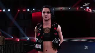 Ruby Riott in-ring WWE debut on SmackDown Live on WWE 2K18