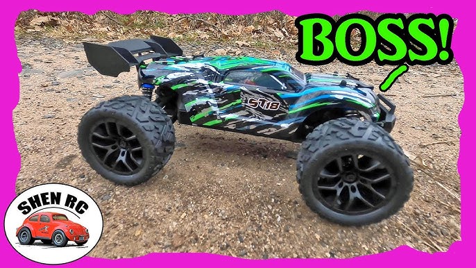 UNBOXING ET TEST VOITURE RC HAIBOXING STADIUM TRUCK 4WD 18858 