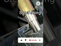 step turning lathe step  turning process