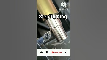 step turning lathe step  turning process