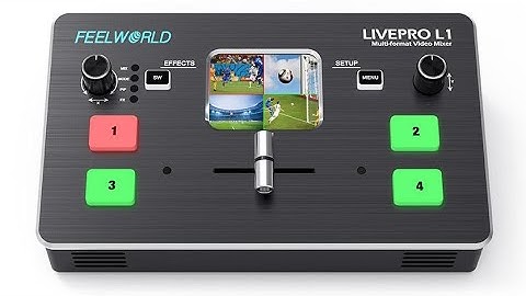 Amazing Multi Format Video Mixer from FEELWORLD