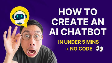 How to Create an AI Chatbot | NO CODE + UNDER 5 MINS
