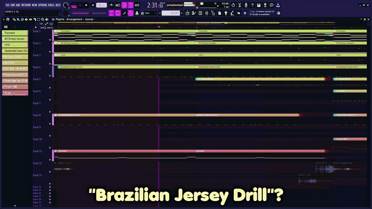 Brazilian Jersey Drill?