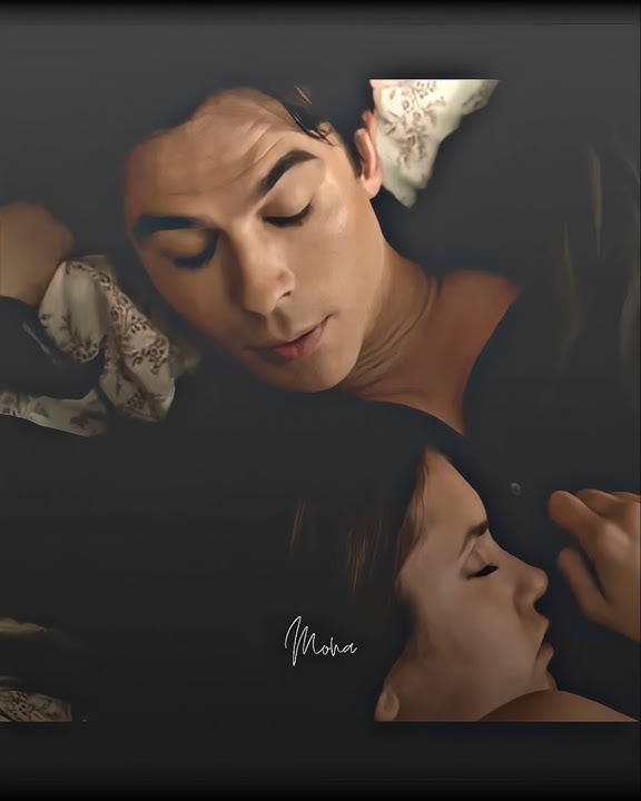 Damon Sleeping Next To Elena😅😅#thevampirediares #tvd #tvdu #damonandelena #delena #edit #shorts