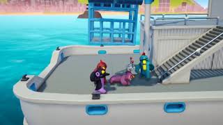 Gang Beasts Melee Gameplay!!!