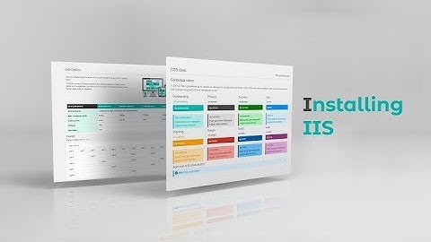 FLEXYGO IIS Install server