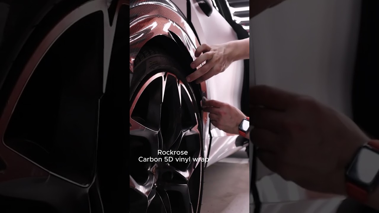 This Carbon Fiber 5D Wrap Looks TOO Real! | Rockrose carbon wrap