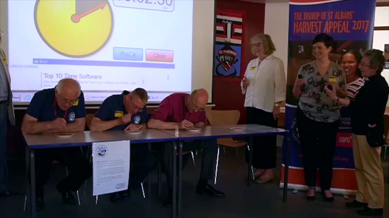 Baked Bean Eating Record Attempt 2017 Harvest Appeal Full