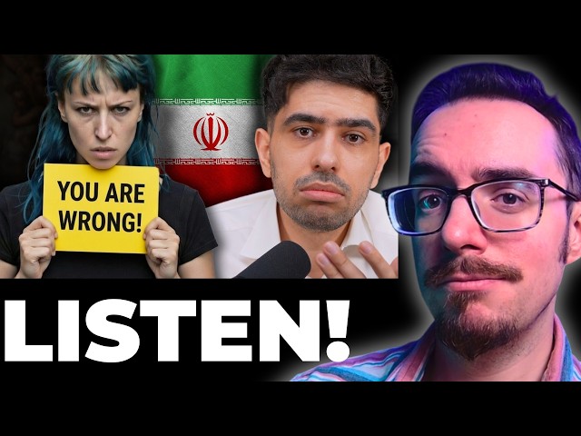 Iranian Man Speaks Out About His Country!