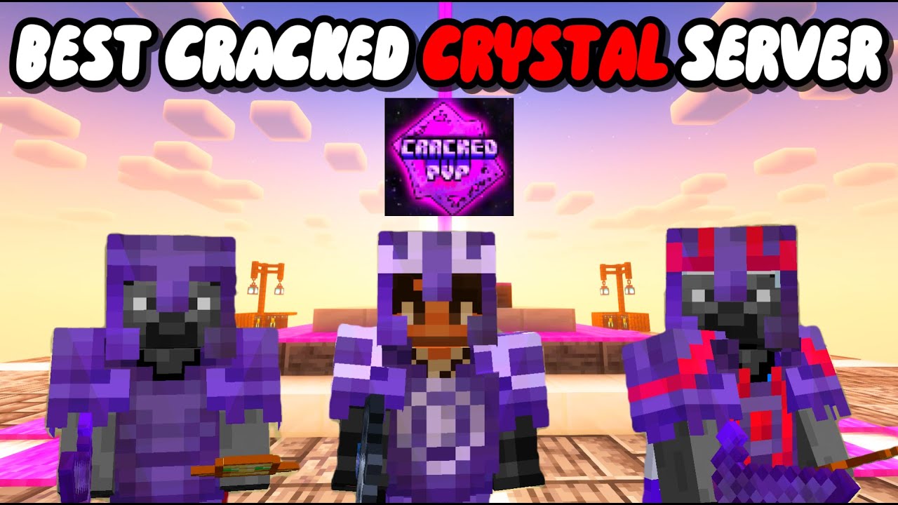 the BEST CRACKED Crystal PVP SERVER / JAVA & BEDROCK