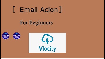 Vlocity  Email Action | By Santosh