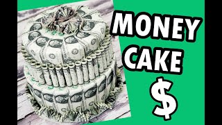 DIY 2 tier round money cake gift idea - How to make tutorial - Creative way to give cash