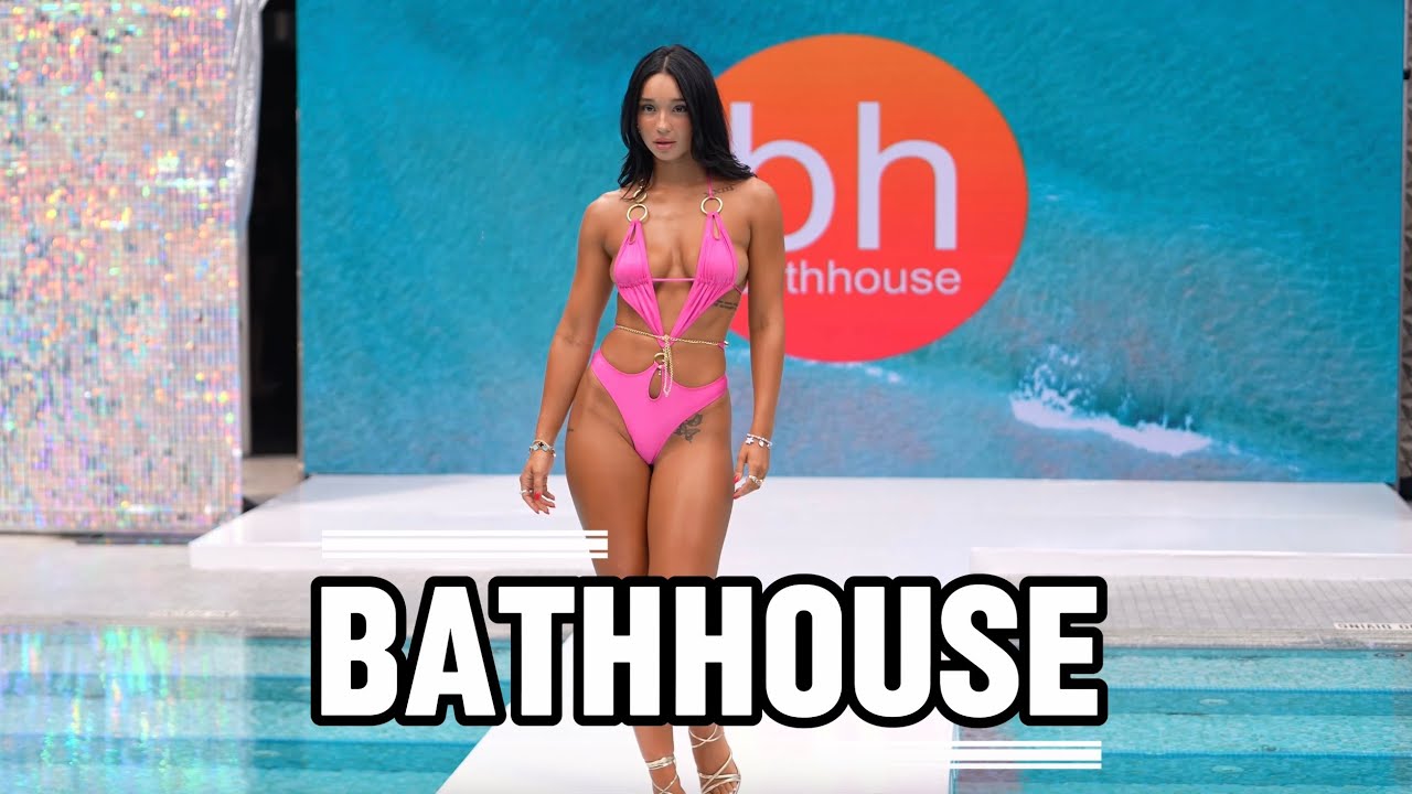 Bathhouse Bikini Models Bring the Heat to New York Swim Week 2025 | Watch in 4K