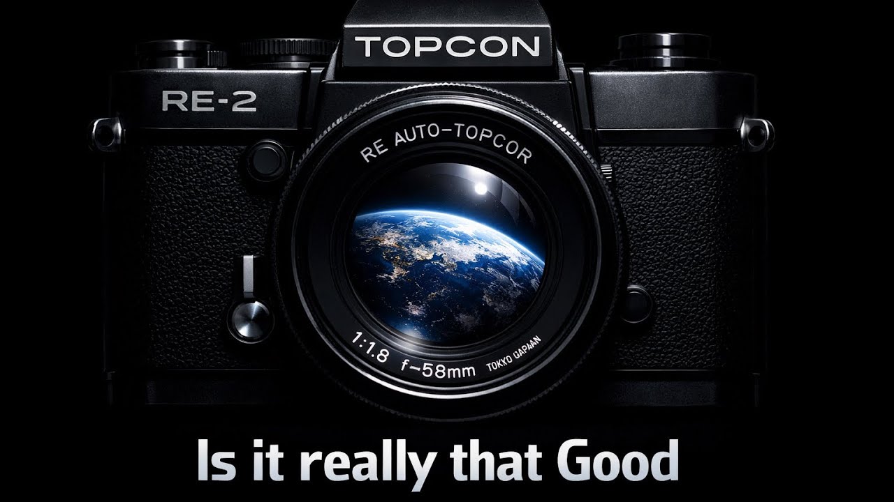Vintage Topcon RE-2 35mm film camera gold– Sleeper or Hype? - YouTube
