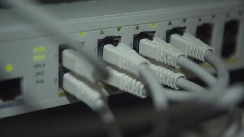 Server Hardware With Cables Stock Video