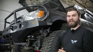 3rd Gen 4Runner Front Strike Bumper Install