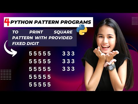 Python Pattern Programs | Day 4 Coding Practice (Number Pattern) 2026