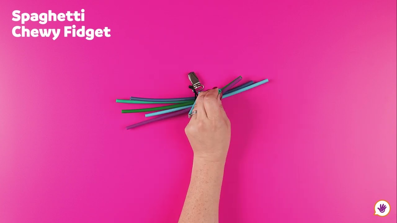 Spaghetti Chewy Fidget: Twist it, Braid it, or Chew it!