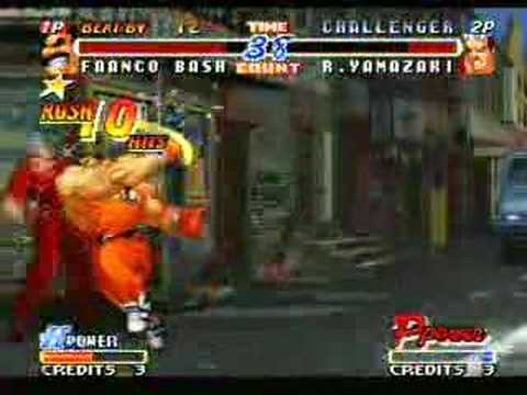 Real Bout Garou Densetsu 2 (Franco Bash Combo Clip)