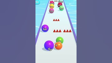 Ball Run Infinity Number Up To (128M, 256M, 512M, 1024M) ! All Levels Part 805 android, ios #shorts