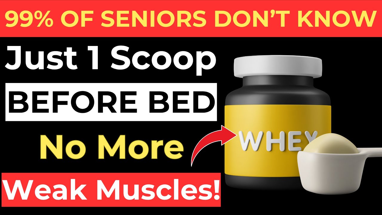 SENIORS: Stop Night‑Time Muscle Loss Fast – 8 Foods Every Senior Should Know Before Bed