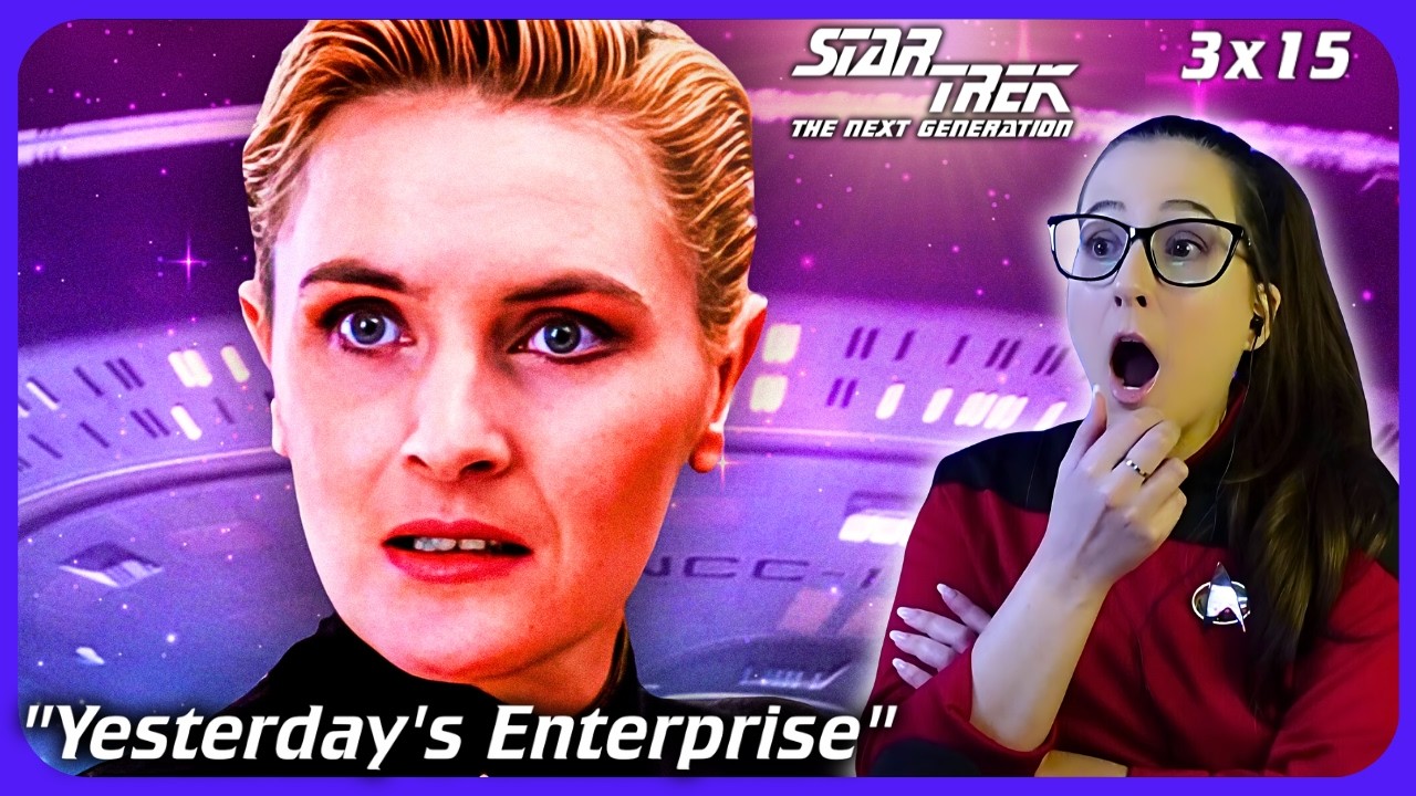 🖖Star Trek: The Next Generation 3x15 Yesterday's Enterprise REACTION