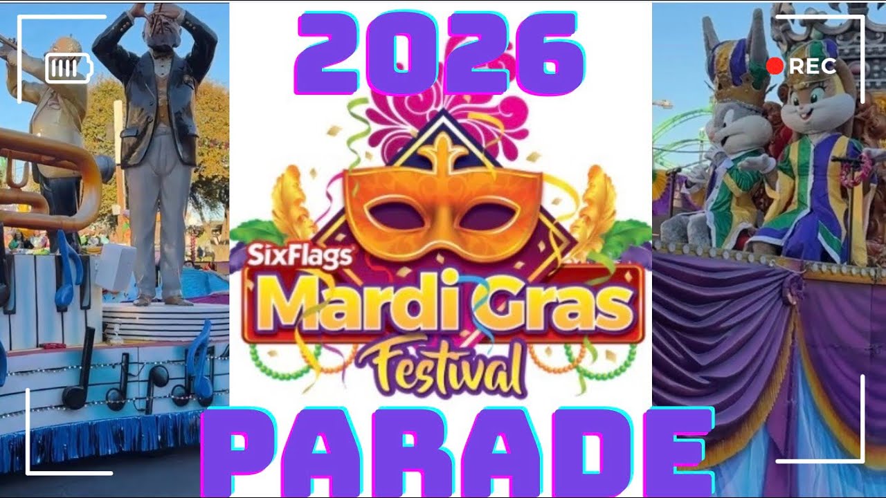 Six Flags Mardi Gras Parade