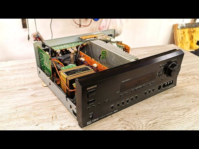 Raplece Button And Clean Reciver Onkyo - YouTube