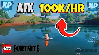 How To Earn AFK XP in Lego Fortnite To Level UP Fast! (Chapter 5 Season 2)