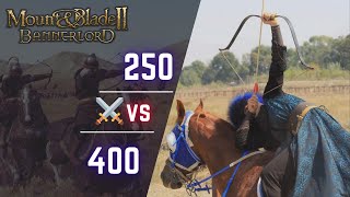 250 Kağan Muhafızı vs 400 Druznig Şampiyonu Challenge | Mount & Blade II: Bannerlord