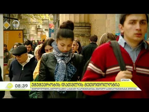 უმუშევრობის დათვლის მეთოდოლოგია