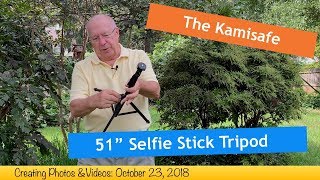 The Kamisafe 51” Selfie Stick Tripod