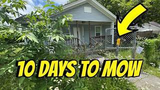 She Got a City Citation… I Mowed Her Whole Yard For FREE!