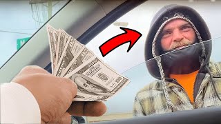 Buying Homeless People what they Need